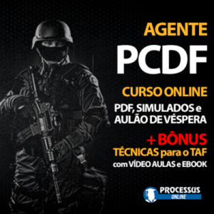 PCDF - AGENTE 2020 - Curso online