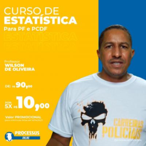 ESTATÍSTICA - Prof Wilson de Oliveira - Curso online