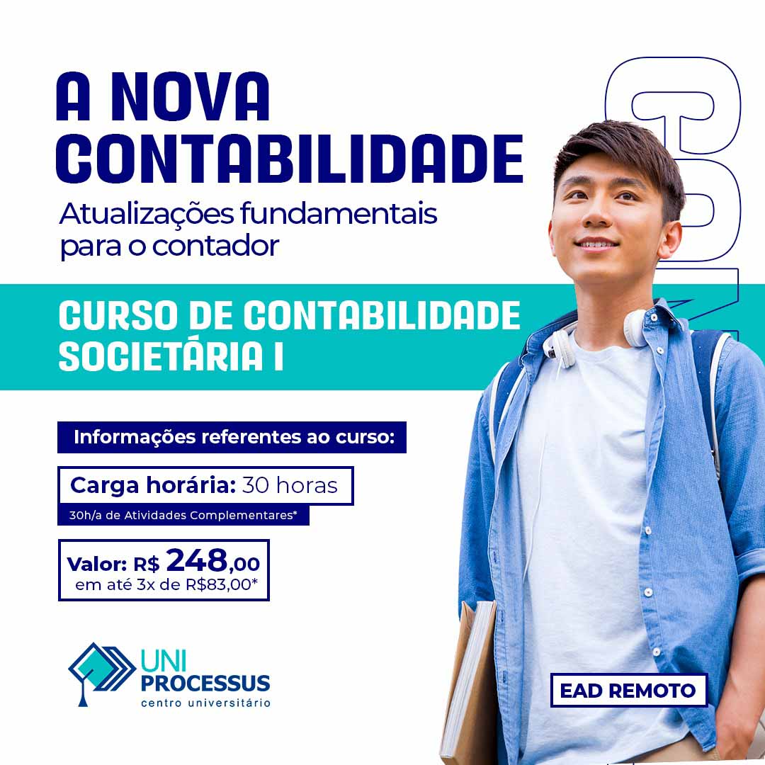 Contabilidade Societária I - UniProcessus - Centro Universitário